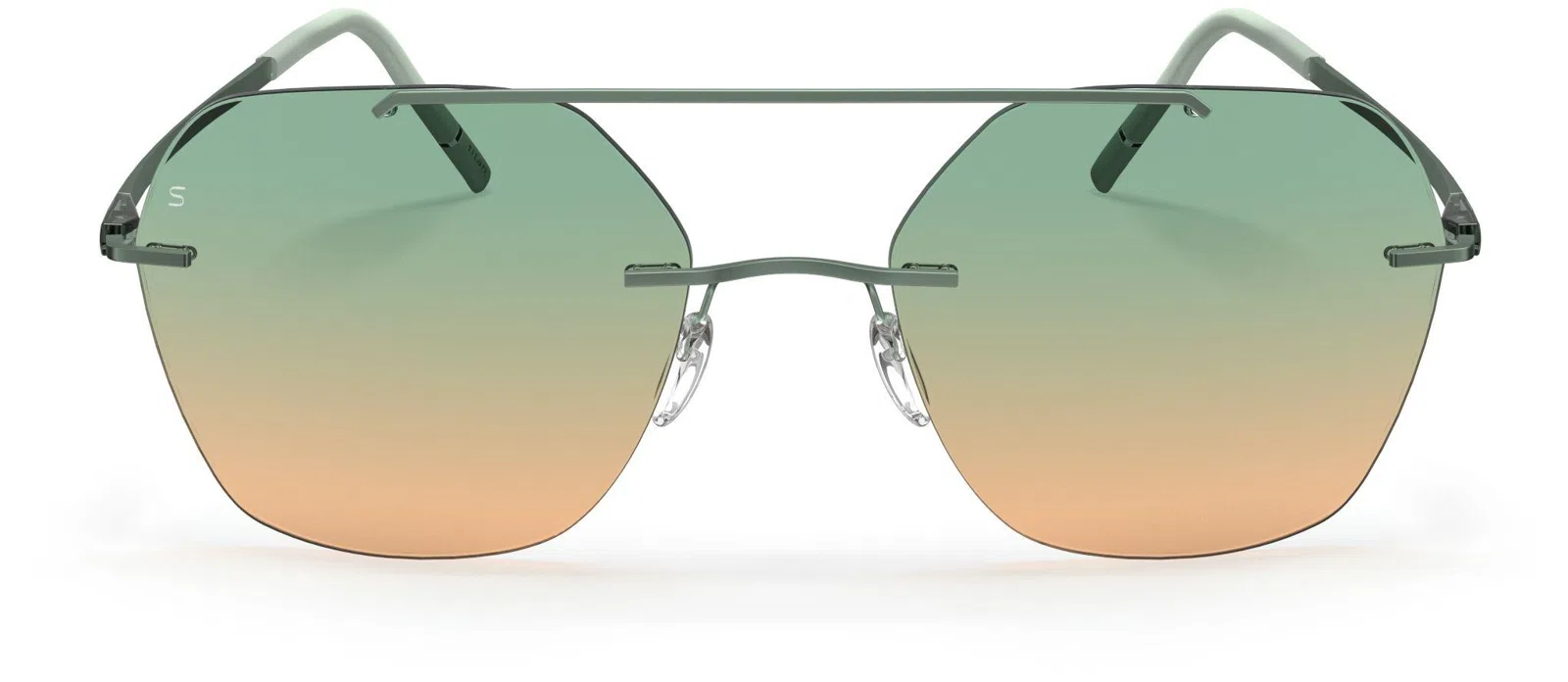 Silhouette The Dawn Demo Rimless 5573 Eyeglasses - view 94